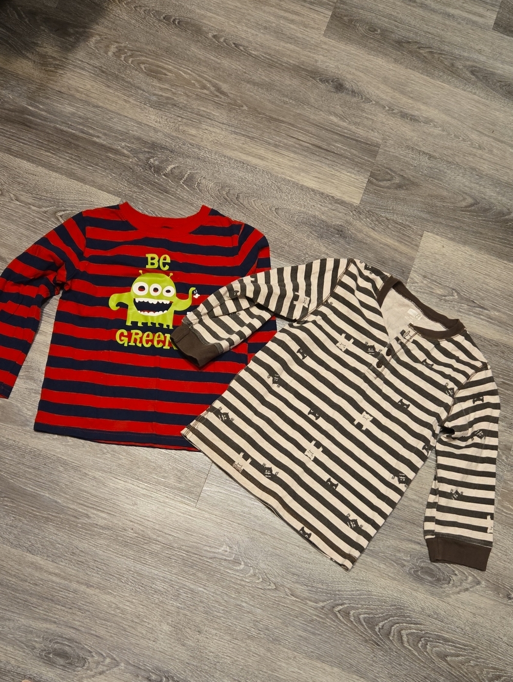 Lot Of 2 Boys Monster Shirts Sz 5